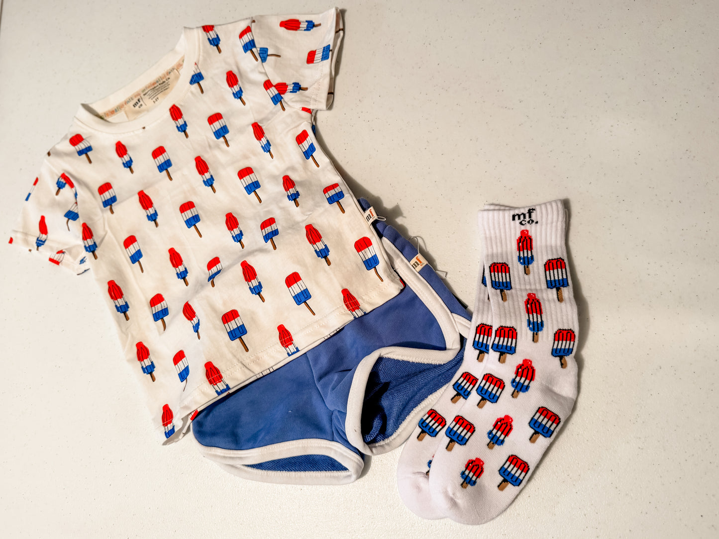 Kids popsicles tee