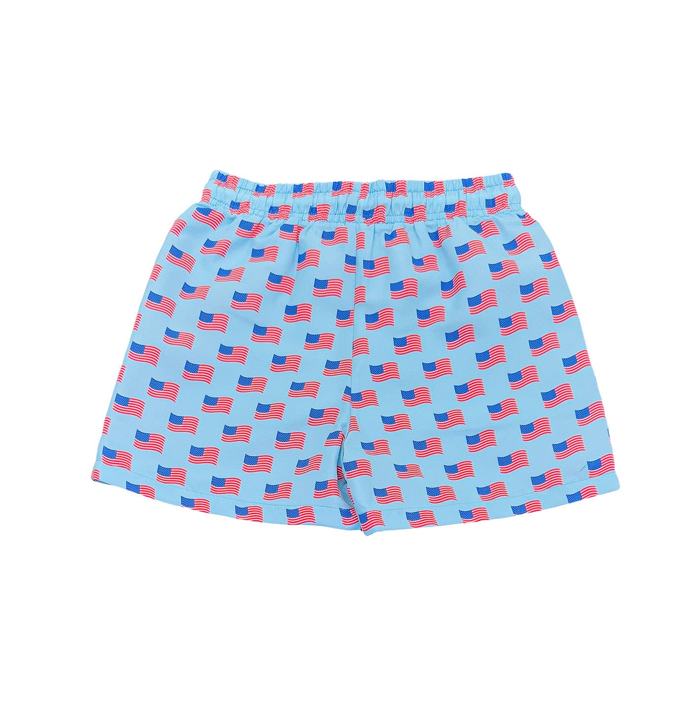 Swim Trunk-Flag Print