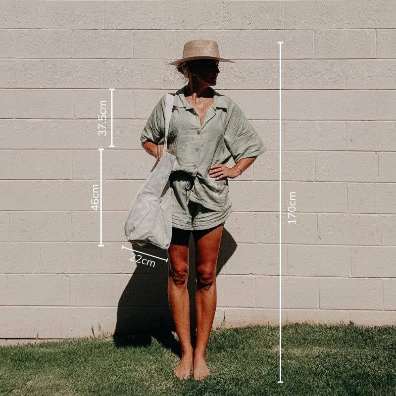 Mini Mesh Beach Bag – Sand