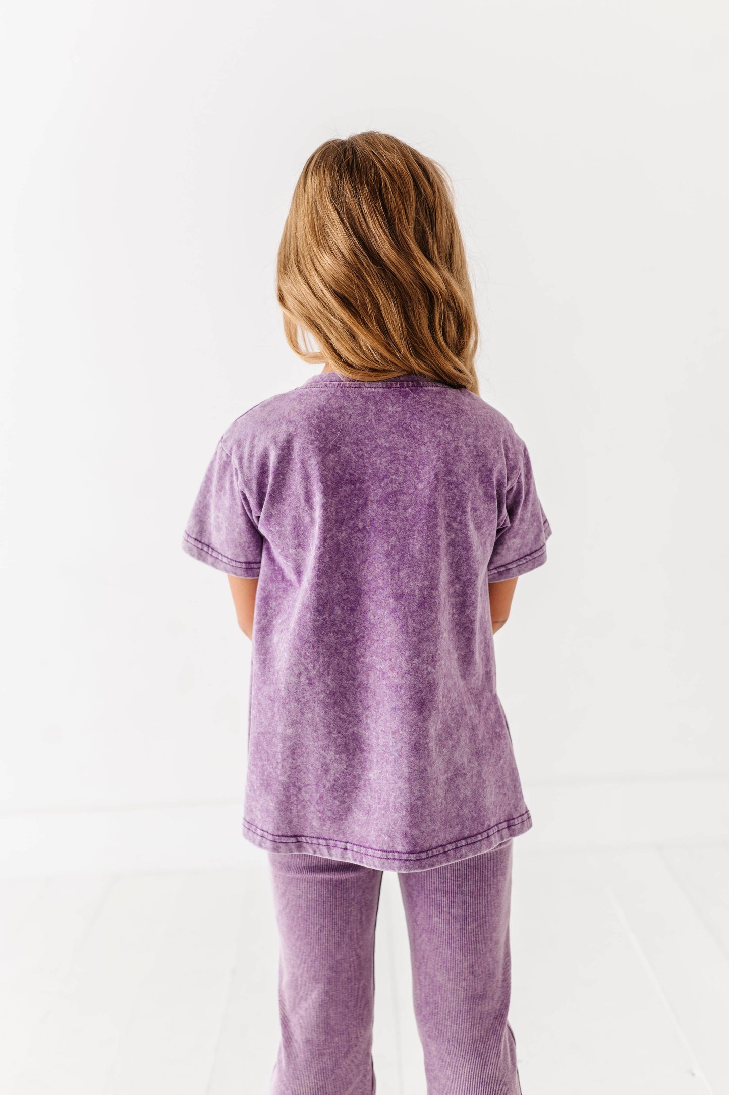 Vintage Flare Set- Purple