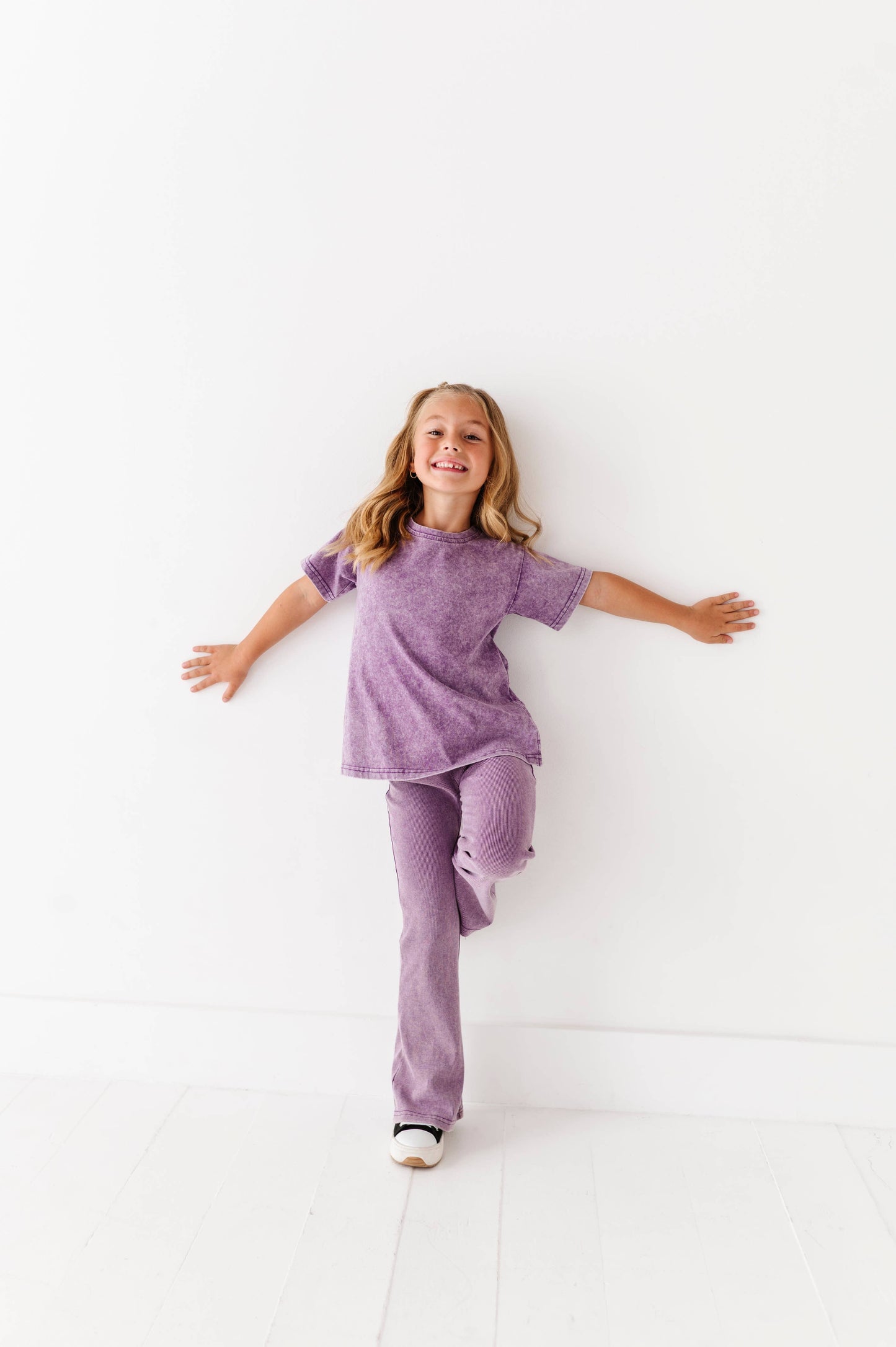 Vintage Flare Set- Purple