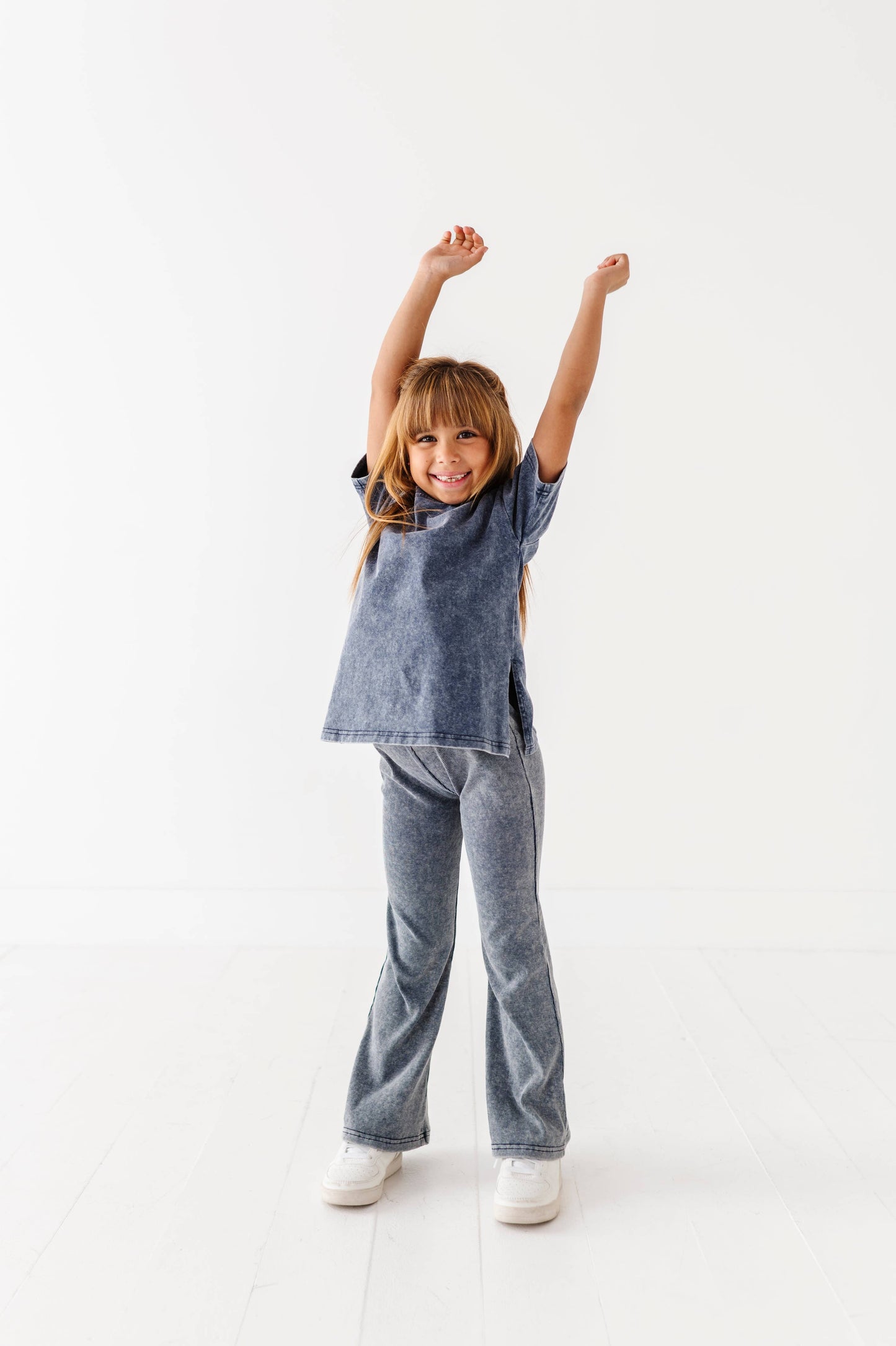 Vintage Flare Set- Navy