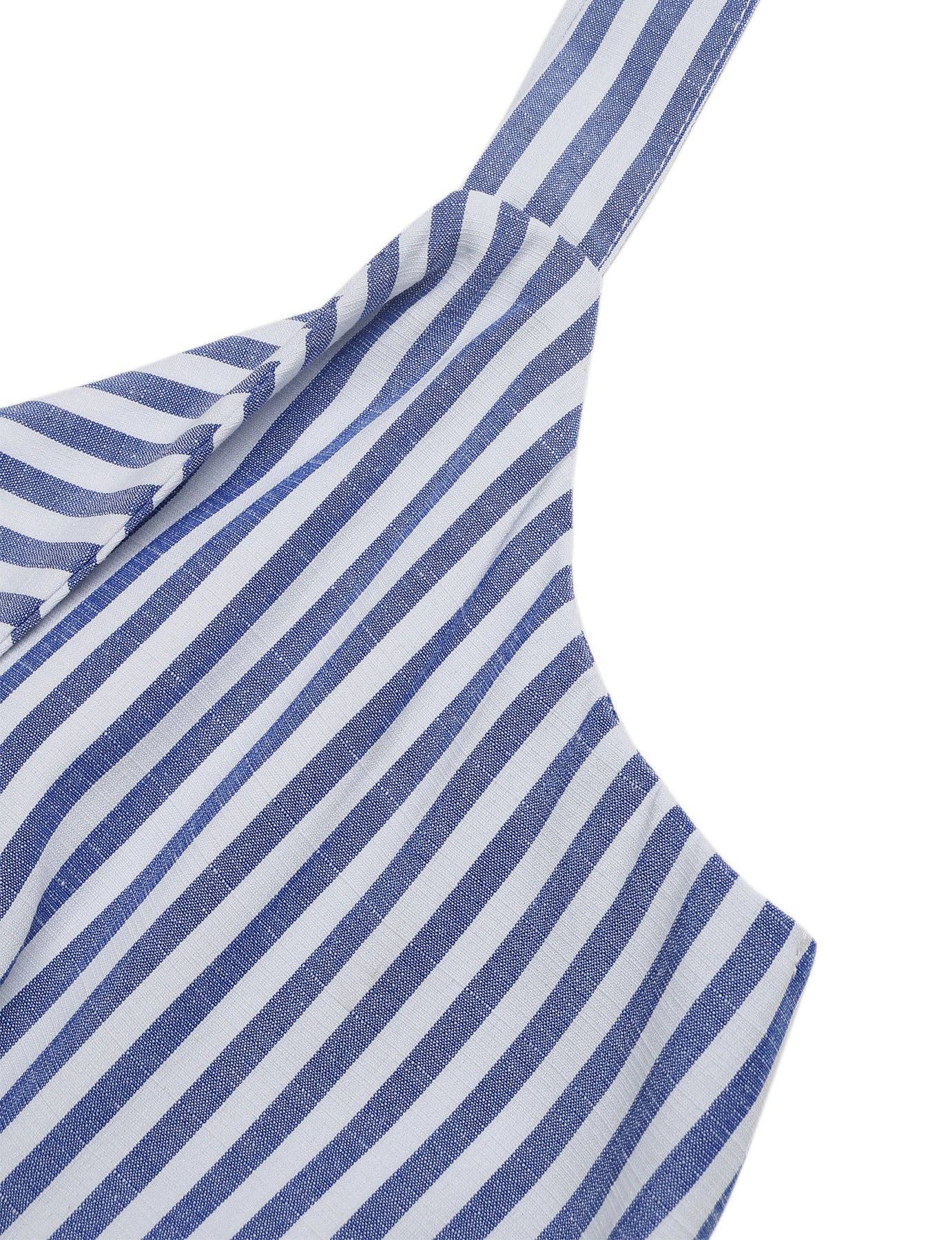 Striped Jumpsuit