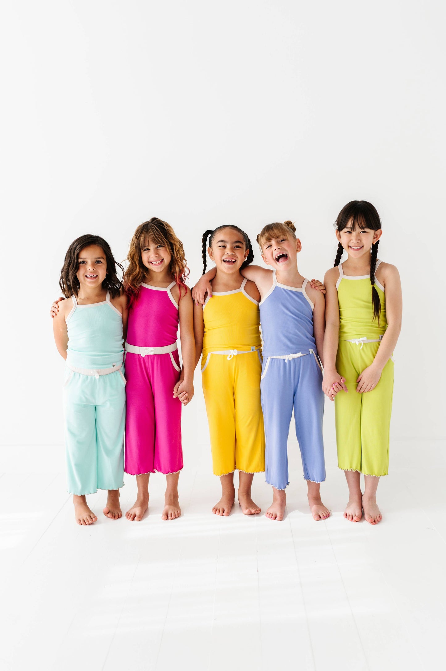 Ribbed Tank Set- Pink