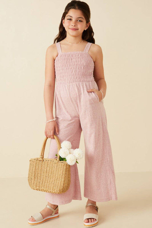 Smocked Jumpsuit