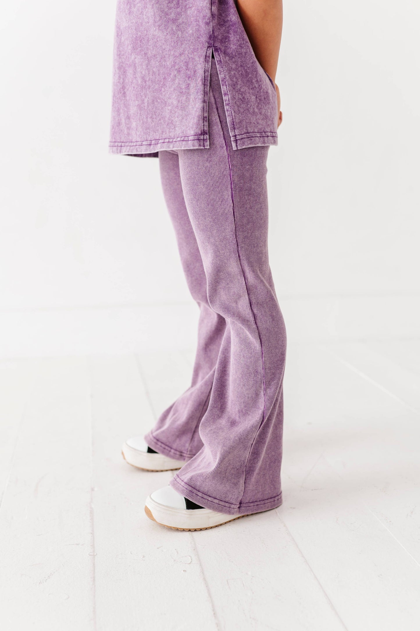 Vintage Flare Set- Purple