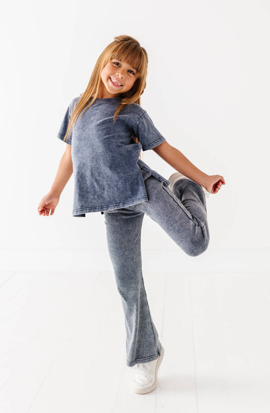 Vintage Flare Set- Navy