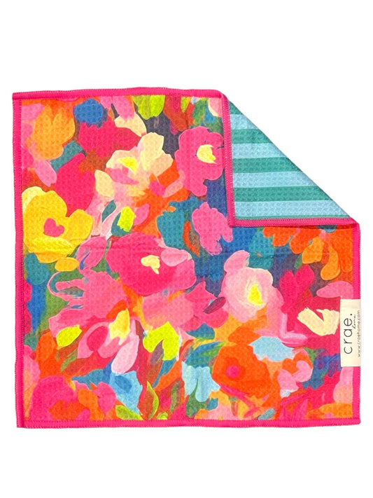 Floral Reversible Washcloth