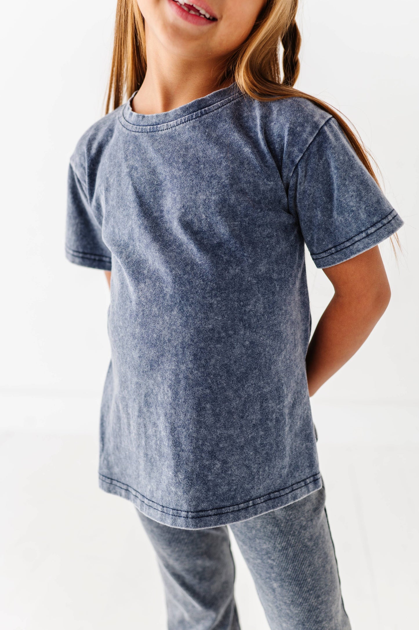 Vintage Flare Set- Navy
