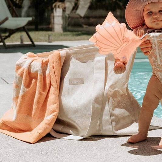 Mini Mesh Beach Bag – Sand