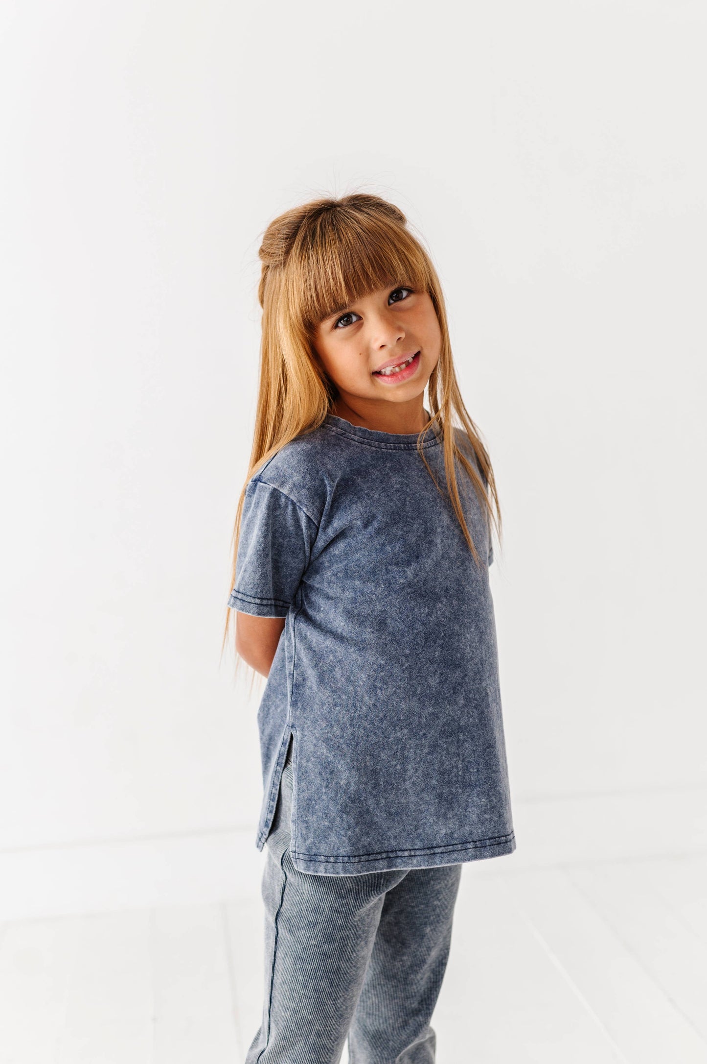 Vintage Flare Set- Navy