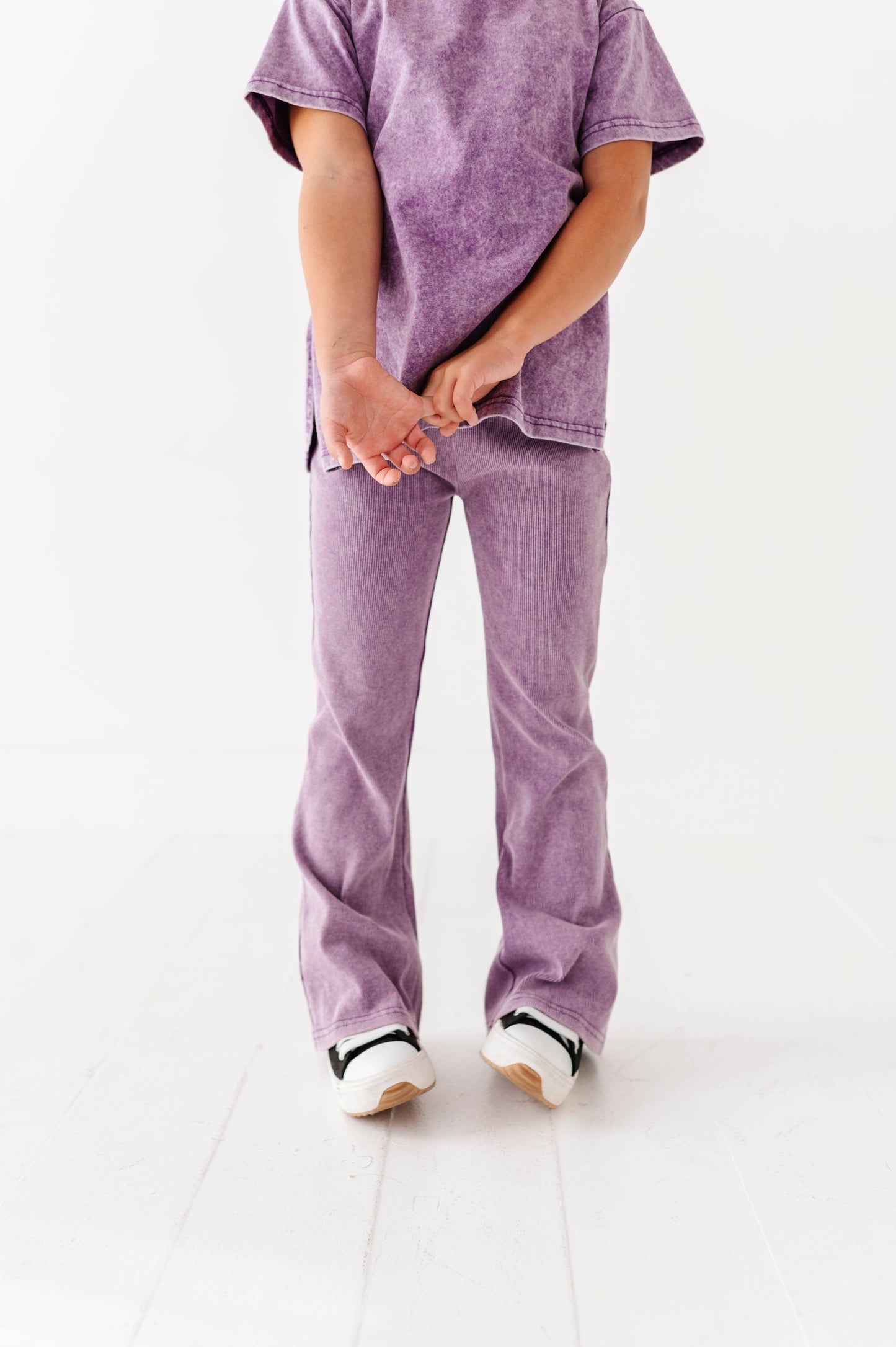 Vintage Flare Set- Purple