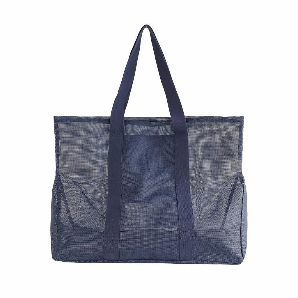 Mesh Beach Bag - Deep Sea