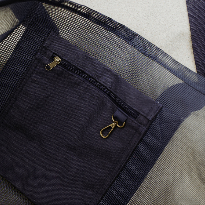 Mesh Beach Bag - Deep Sea