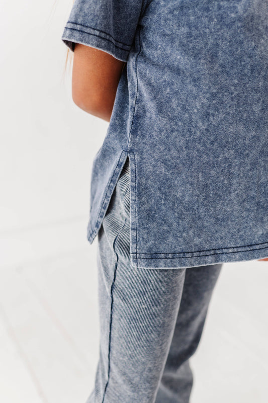 Vintage Flare Set- Navy