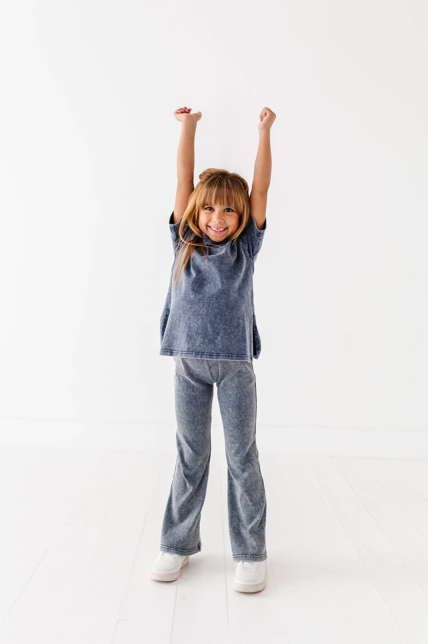 Vintage Flare Set- Navy