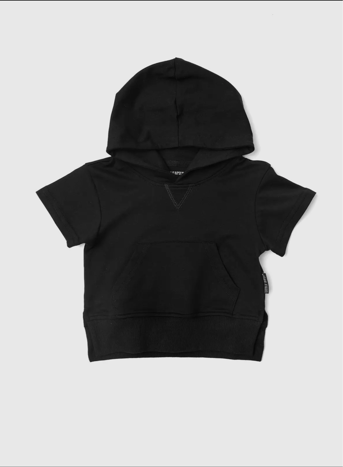 Short sleeve hoodie