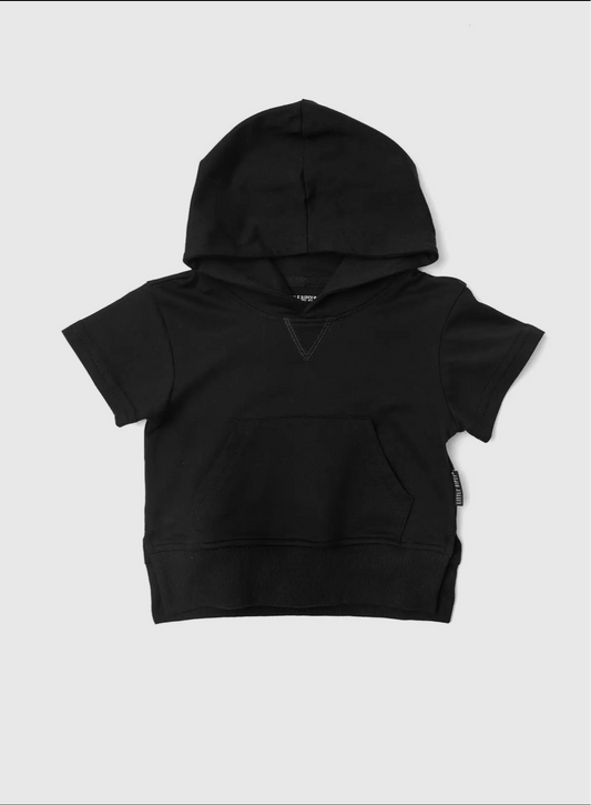Short sleeve hoodie