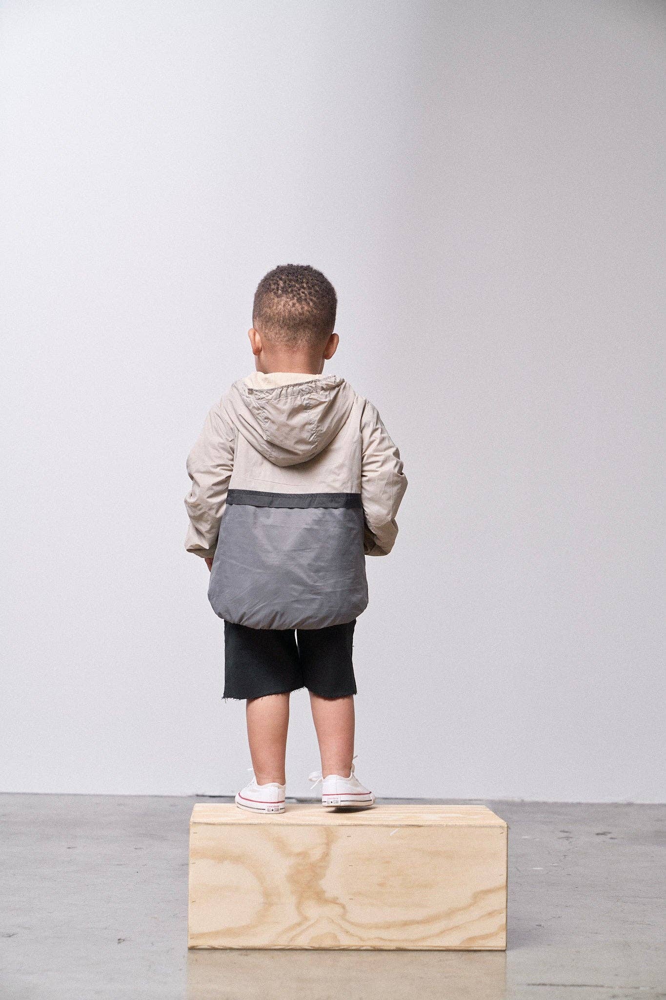 Check Block Windbreaker