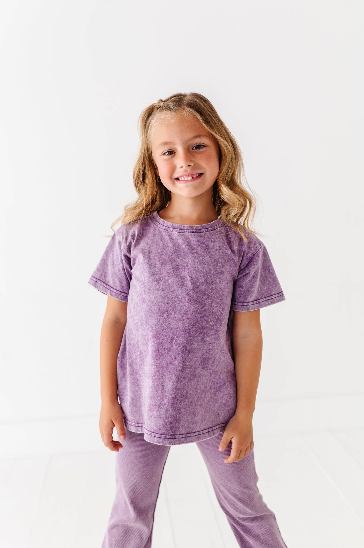 Vintage Flare Set- Purple