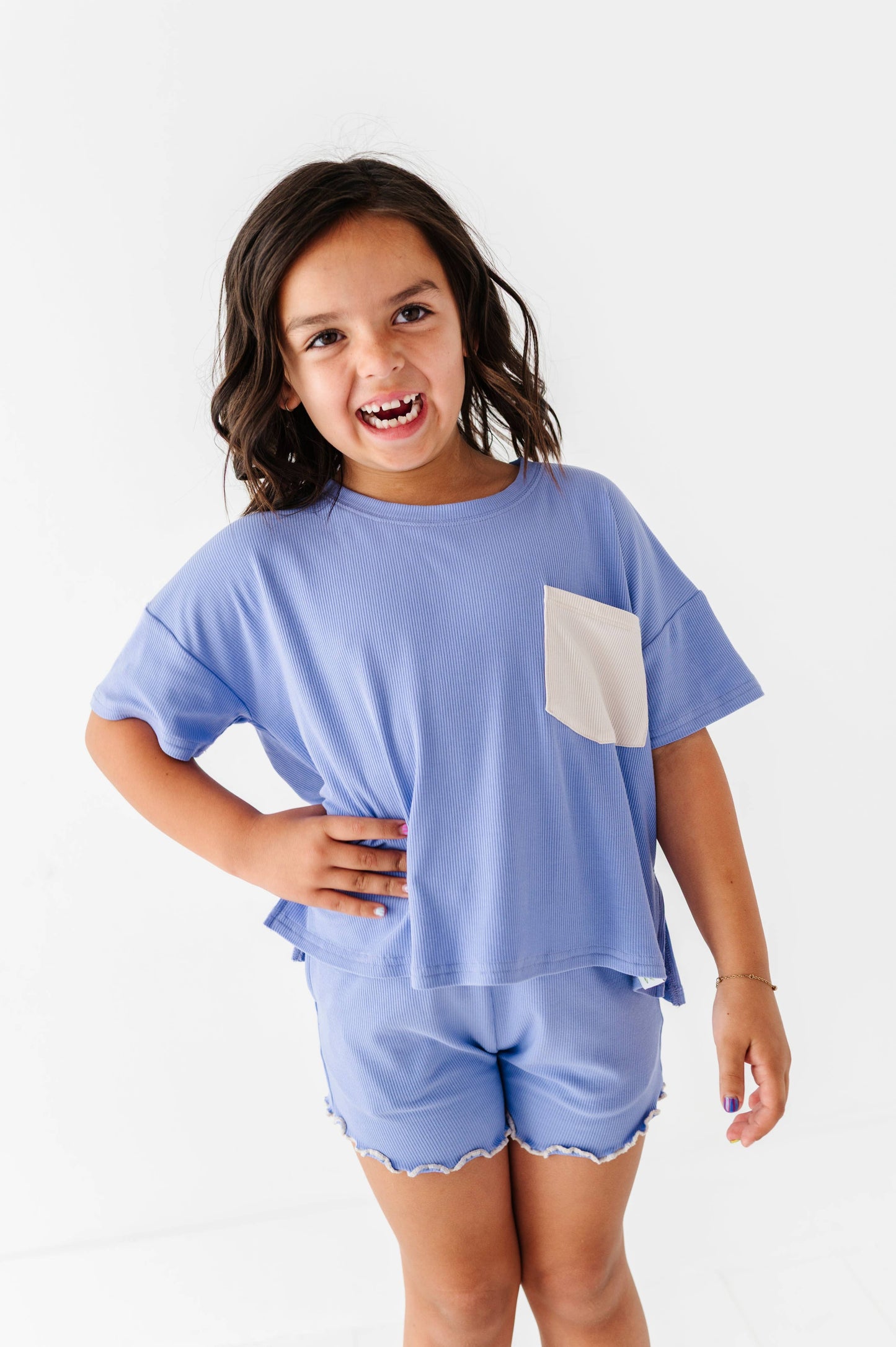 Boxy Crop + Shorts Set