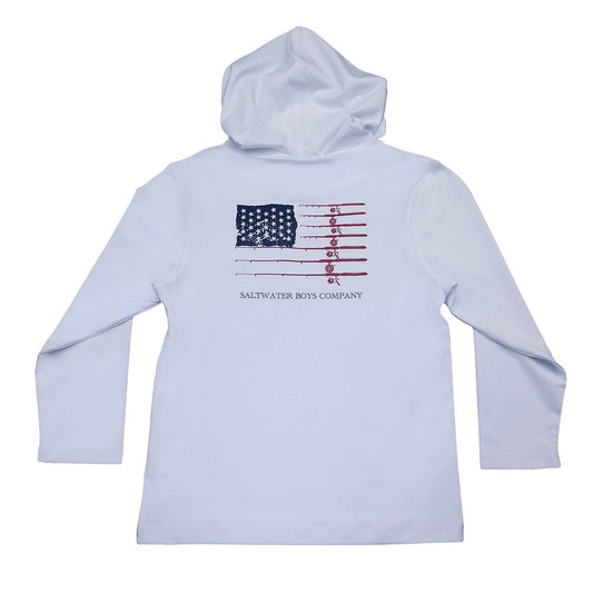American Flag Performance Hoodie