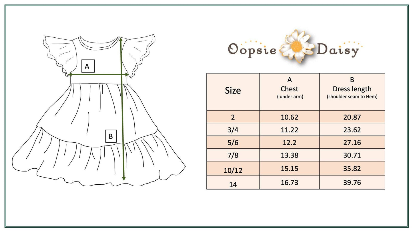 Green Floral Swing Dress