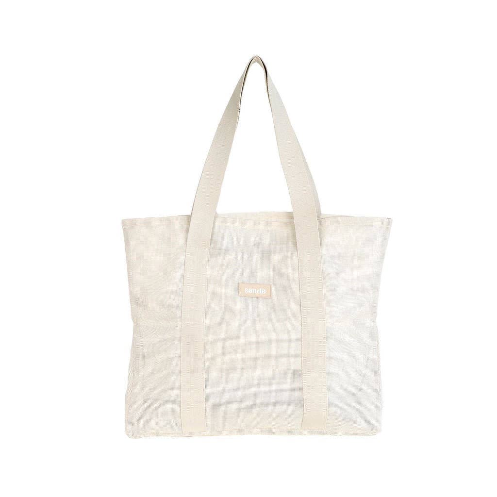 Mini Mesh Beach Bag – Sand