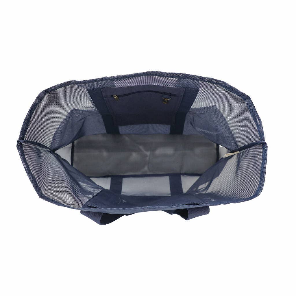 Mesh Beach Bag - Deep Sea