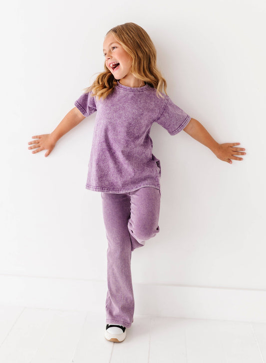 Vintage Flare Set- Purple