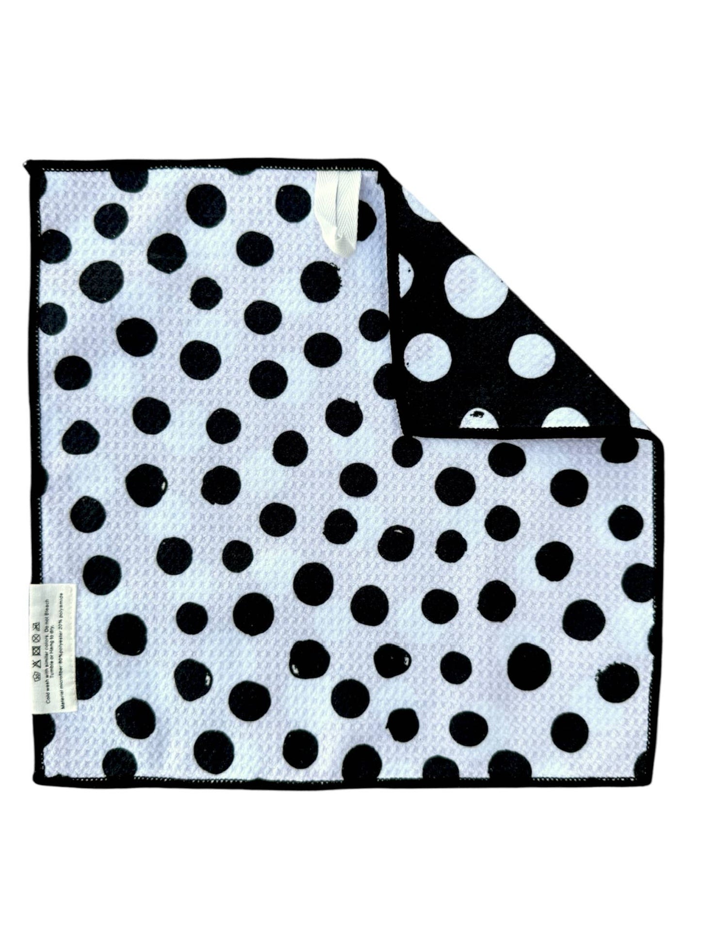 Polka Dottie Reversible Washcloth