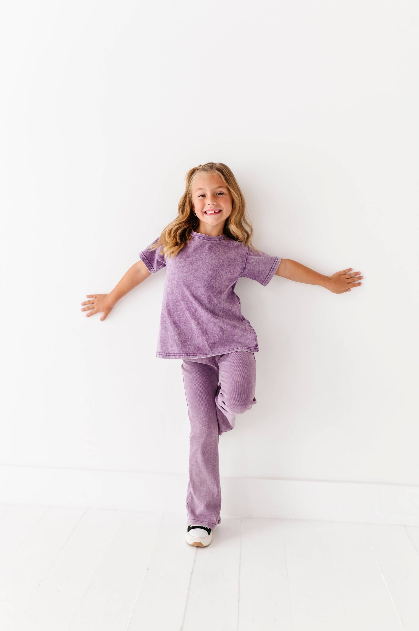 Vintage Flare Set- Purple
