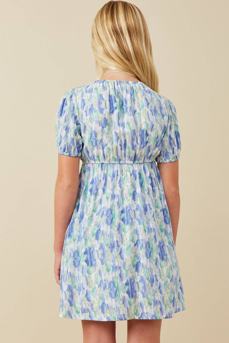 Floral Puff Sleeve Dress